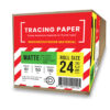 01-10_02 กระดาษไขพล็อต (Tracing Paper) 110/115 แกรม A1-24" (61cm/50m)
