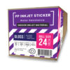 PPSA1GR3 สติกเกอร์พีพีอิงค์เจ็ทเคลือบเงา (Glossy PP InkJet Sticker) 150 ไมครอน A1-24" (61cm/30m)