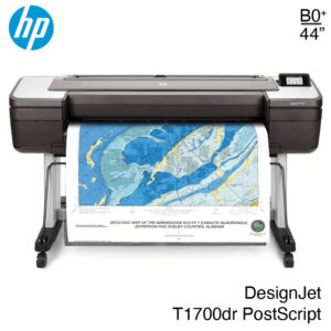 HP DesignJet T1700dr 44-in PostScript Printer (1VD88A)