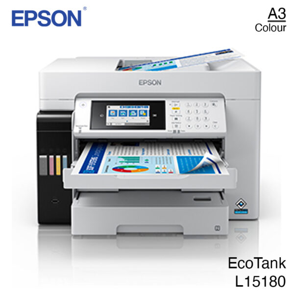 Epson EcoTank L15180 A3 Wi-Fi Duplex Multifunction Ink Tank Printer