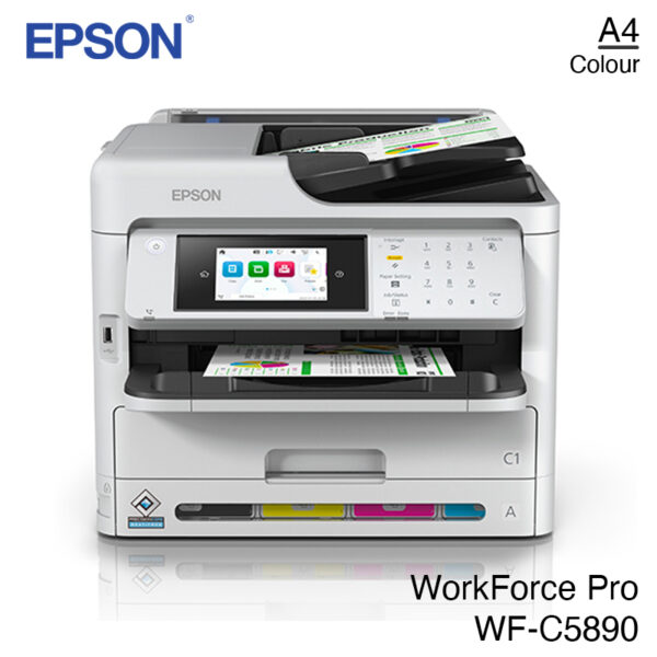 Epson WorkForce Pro WF-C5890 A4 Colour Multifunction Printer