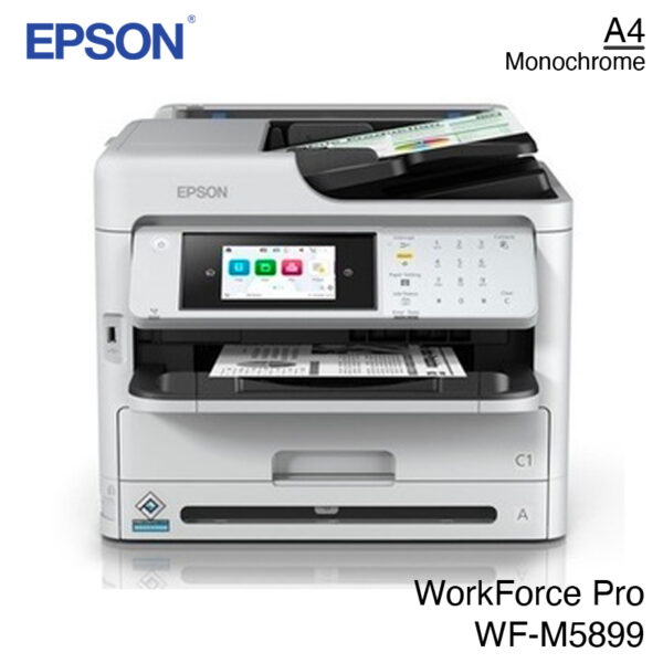Epson WorkForce Pro WF-M5899 A4 Monochrome Multifunction Printer